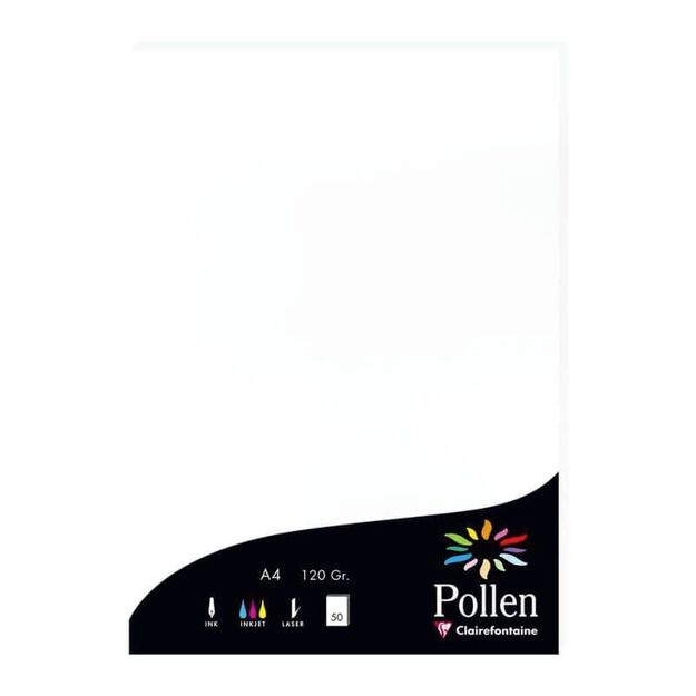 Popierius „Pollen“ A4, 120g, 50l