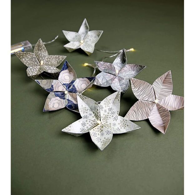 Origami rinkinys „Girlianda“, (9x9)   50 lap.