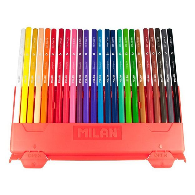 Spalvinimo pieštukai 24 spalvų „231“ plast.dėžutė