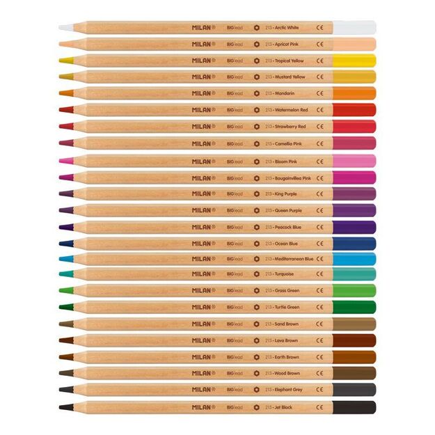 Spalvinimo pieštukai 24 spalvų „213“ metal.dėž