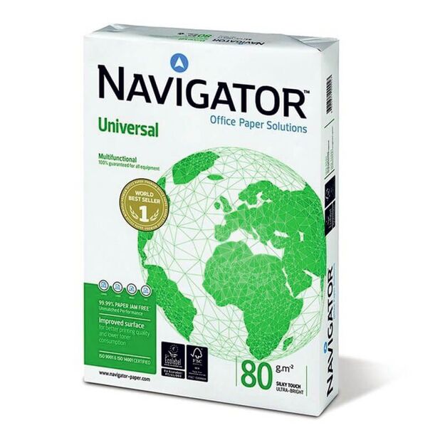 Popierius  „Navigator“, A4, 80g,   500 l.