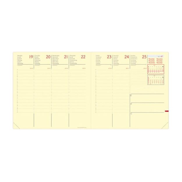 QVadis „Executive Silk“ planavimo kalendorius